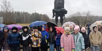 Учащиеся 3-4 классов посетили Мемориальный комплекс "Хатынь"