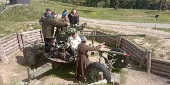 Учащиеся 6-х классов посетили историко-культурный комплекс "Линия Сталина"