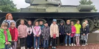 Учащиеся 2-х классов посетили историко- культурный комплекс "Линия Сталина"