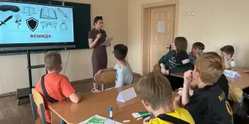 Воспитанники дневного воспитательно-оздоровительного лагеря "Экоград" окунулись в увлекательный и важный мир безопасности