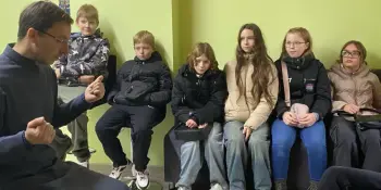 Встреча отца Артемия с учащимися 7-х классов