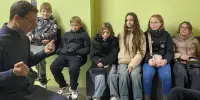 Встреча отца Артемия с учащимися 7-х классов