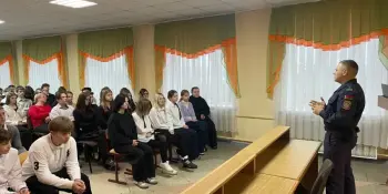 Профилактическая беседа, посвященная проблеме потребления и распространения наркотиков