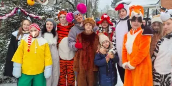 Светлый праздник: наши ребята на Рождественском интерактиве