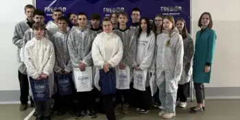 Учащиеся 11 класса посетили предприятие Фребор