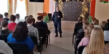 Встреча учащихся 8 и 9 классов с инспектором ИДН Борисовского РУВД