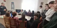 Встреча старшеклассников со старшим участковым инспектором  Борисовского РУВД