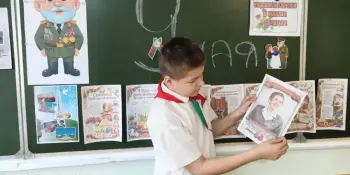 Патриотическое воспитание в действии: 7 "А" класс на страже памяти