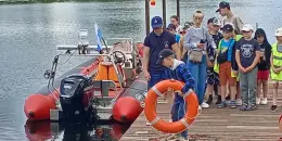 Наши учащиеся посетили спасательную станцию ОСВОД