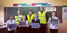 Фотофакт: отряд ЮИД вышел в рейд!