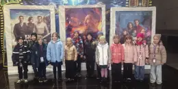 Учащиеся начальной школы посетили кинопоказ "Волчок"